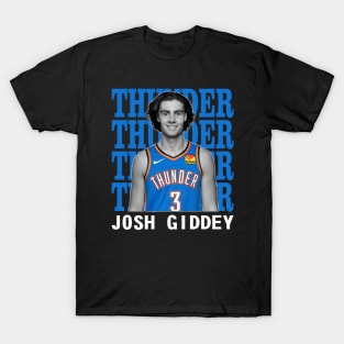 Oklahoma City Thunder Josh Giddey 3 T-Shirt